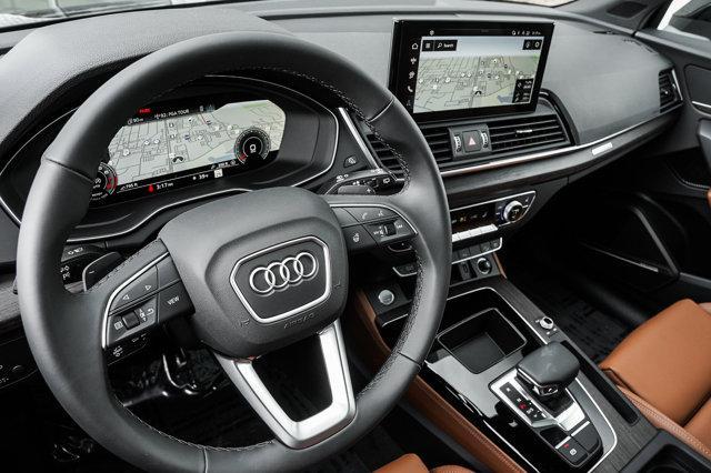 new 2025 Audi Q5 car, priced at $57,180