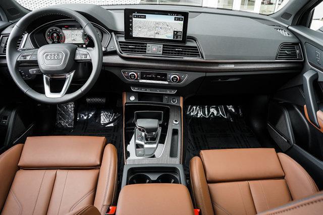 new 2025 Audi Q5 car, priced at $57,180