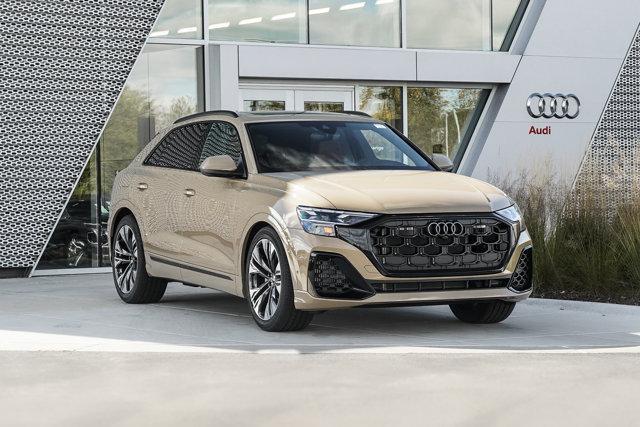 new 2025 Audi Q8 car, priced at $89,365