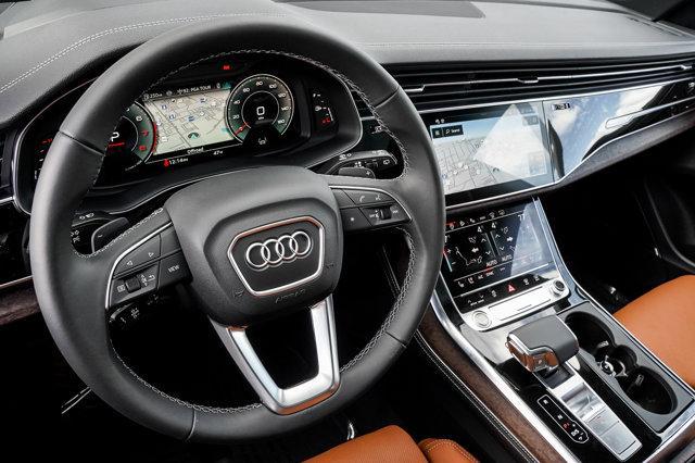 new 2025 Audi Q8 car, priced at $89,365