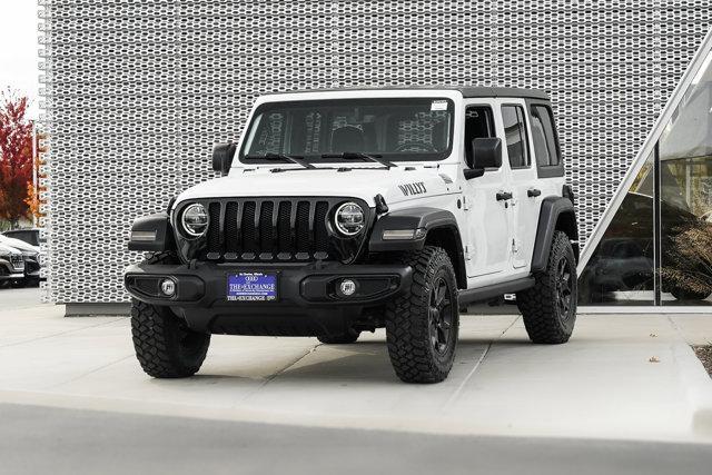 used 2021 Jeep Wrangler car, priced at $31,162