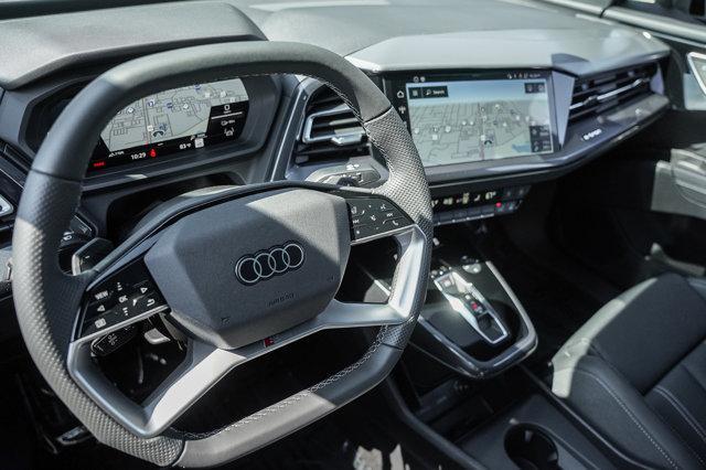 new 2025 Audi Q4 e-tron Sportback car, priced at $62,947