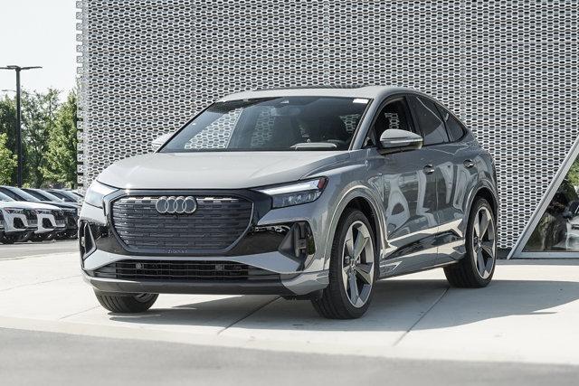 new 2025 Audi Q4 e-tron Sportback car, priced at $62,947