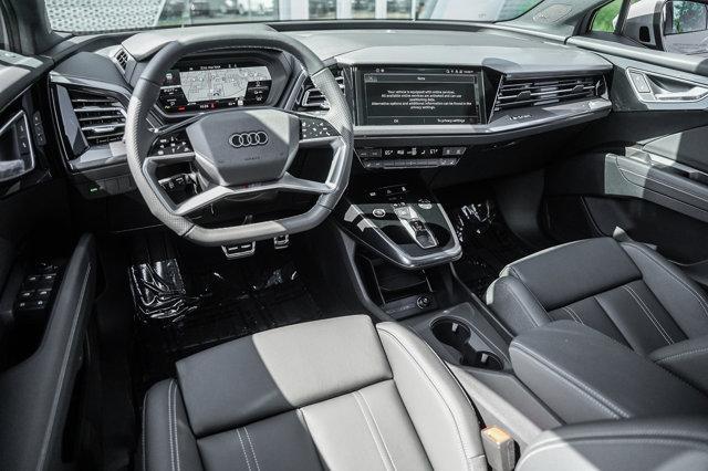 new 2025 Audi Q4 e-tron Sportback car, priced at $62,947
