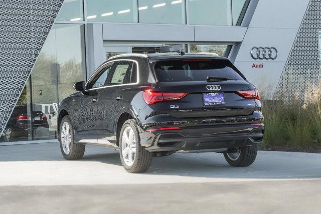 new 2024 Audi Q3 car, priced at $44,597