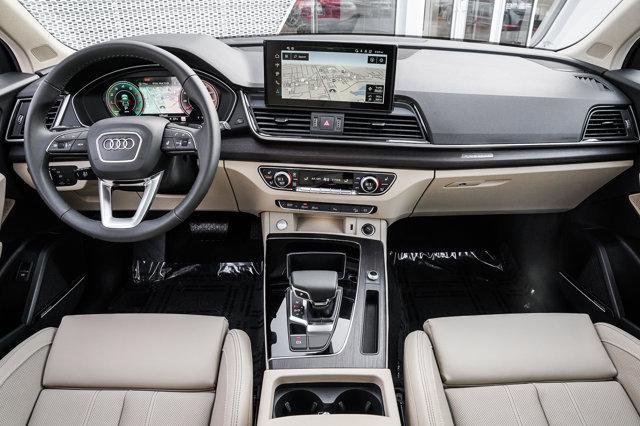 new 2025 Audi Q5 car, priced at $55,375