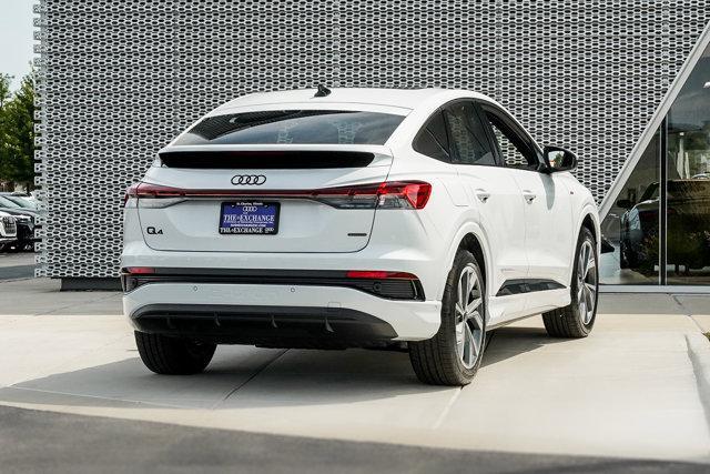 used 2024 Audi Q4 e-tron Sportback car, priced at $46,411