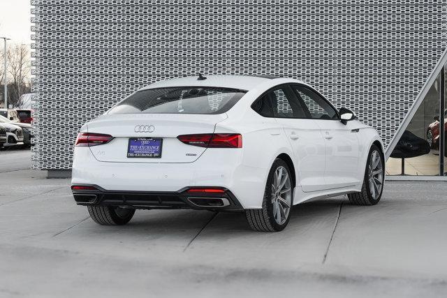 new 2025 Audi A5 Sportback car, priced at $51,855