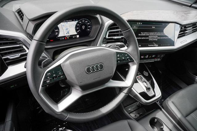 new 2024 Audi Q4 e-tron car, priced at $58,291