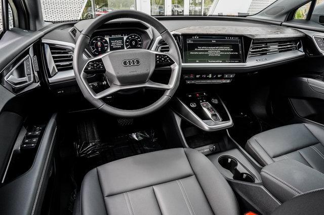 new 2024 Audi Q4 e-tron car, priced at $58,291