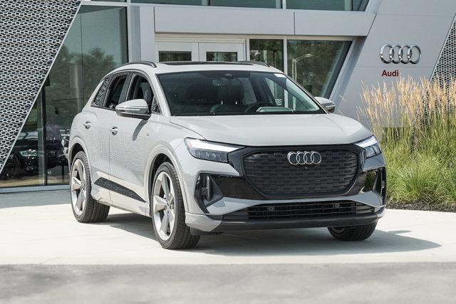 new 2025 Audi Q4 e-tron car, priced at $56,984