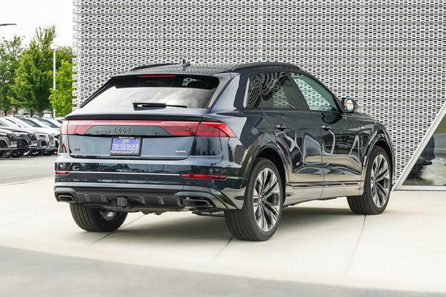 new 2025 Audi Q8 car, priced at $83,107