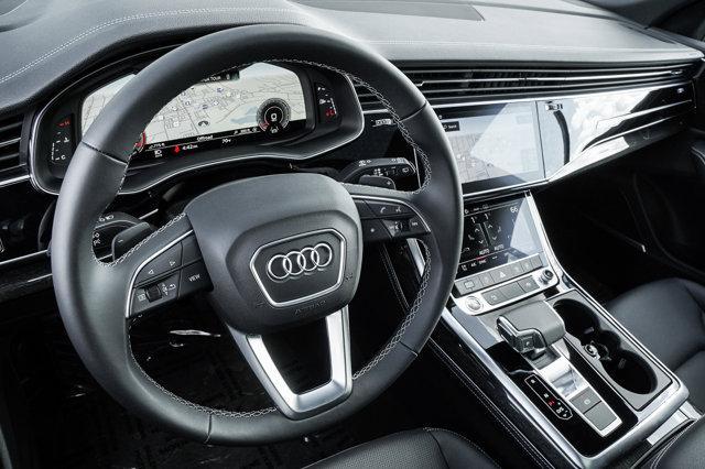 new 2025 Audi Q8 car, priced at $85,305