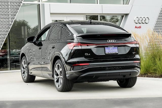 new 2024 Audi Q4 e-tron Sportback car, priced at $61,653