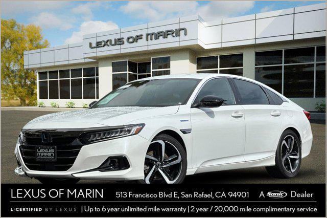 used 2022 Honda Accord Hybrid car, priced at $25,999