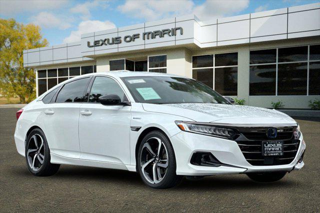 used 2022 Honda Accord Hybrid car, priced at $25,496