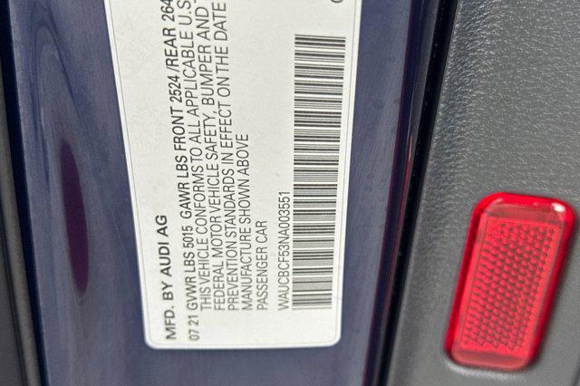 used 2022 Audi A5 Sportback car, priced at $28,497