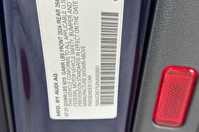 used 2022 Audi A5 Sportback car, priced at $27,996