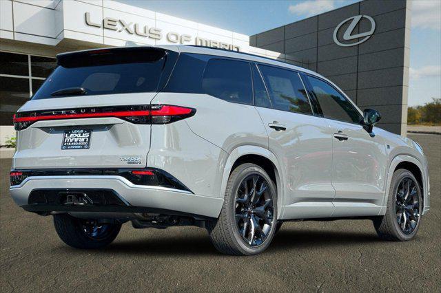 new 2025 Lexus TX 500h car, priced at $73,844