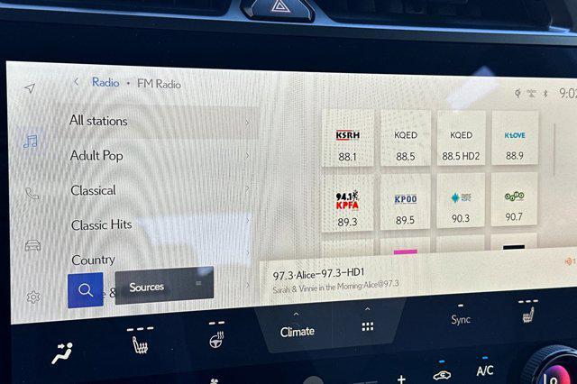 new 2025 Lexus RZ 300e car, priced at $44,640