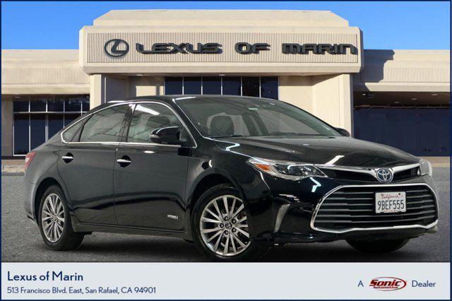 used 2018 Toyota Avalon Hybrid car, priced at $25,998