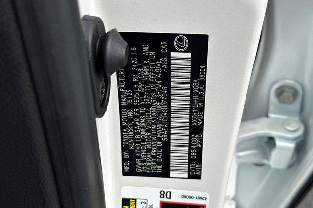 new 2025 Lexus ES 300h car, priced at $54,700