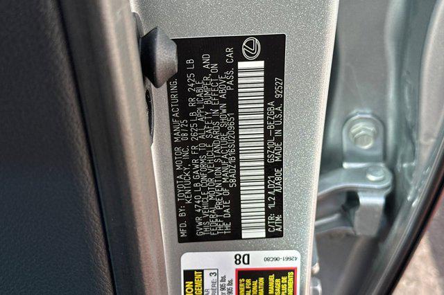 new 2025 Lexus ES 350 car, priced at $48,194