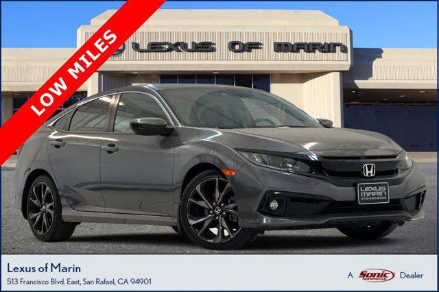 used 2019 Honda Civic car, priced at $20,996