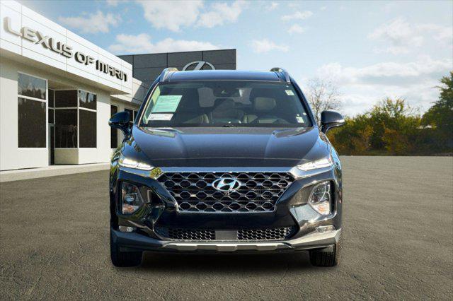 used 2019 Hyundai Santa Fe car, priced at $19,996