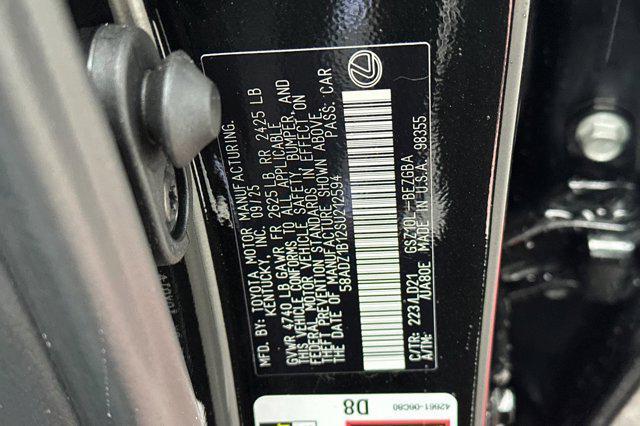 new 2025 Lexus ES 350 car, priced at $47,444