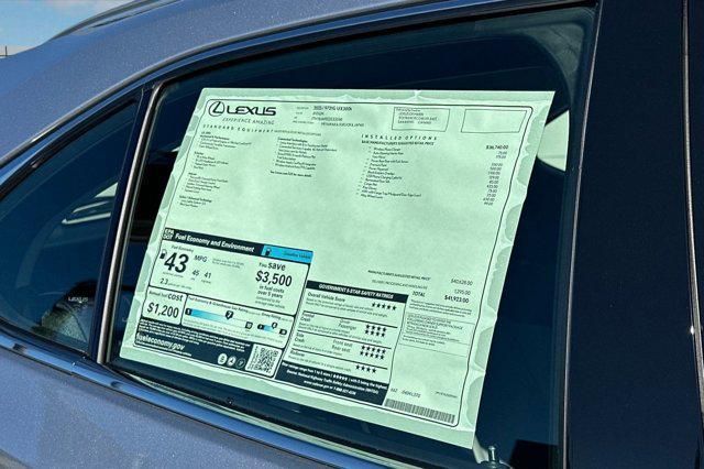 new 2025 Lexus UX 300h car, priced at $41,923