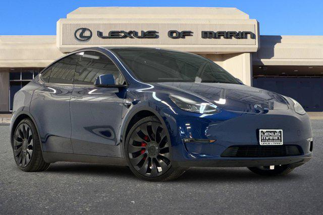 used 2021 Tesla Model Y car, priced at $29,497