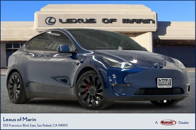 used 2021 Tesla Model Y car, priced at $29,497