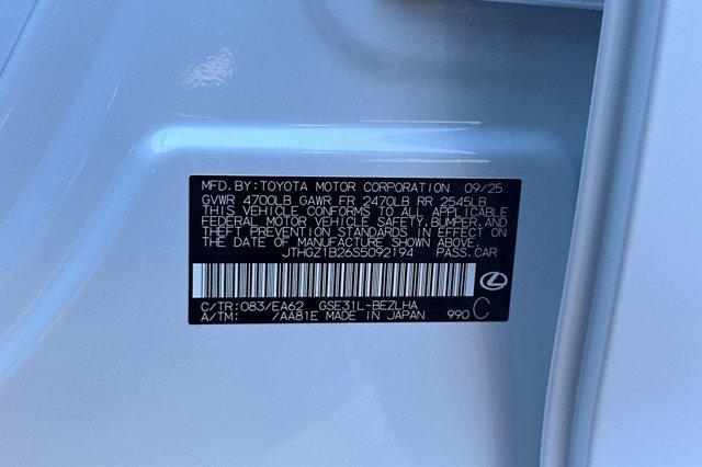 new 2025 Lexus IS 350 car, priced at $50,543