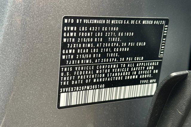 used 2023 Volkswagen Taos car, priced at $21,499