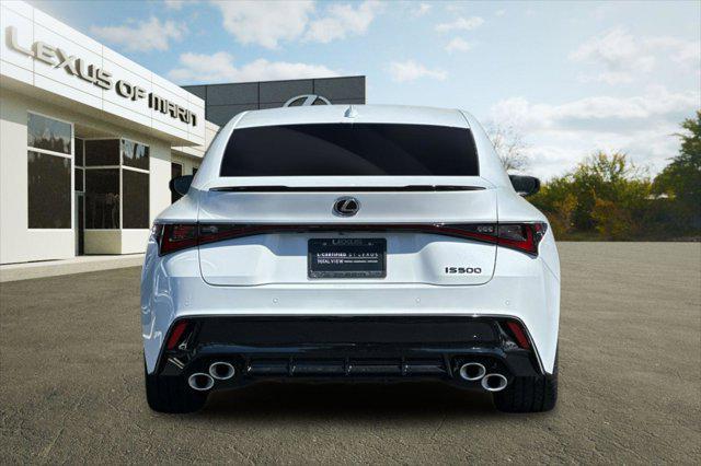 used 2024 Lexus IS 500 car, priced at $61,996