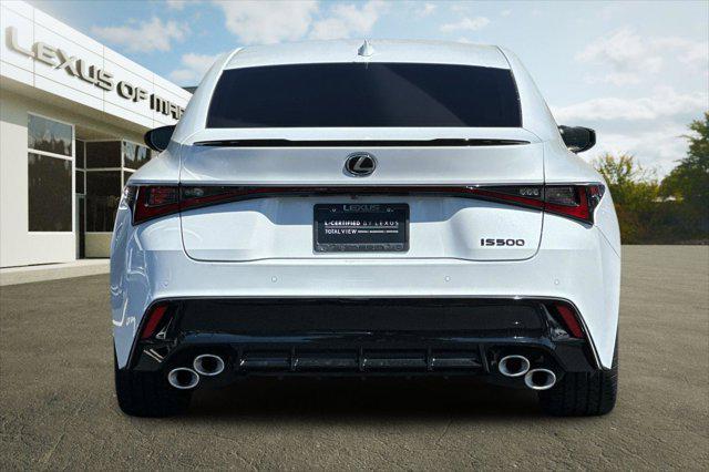 used 2024 Lexus IS 500 car, priced at $65,396
