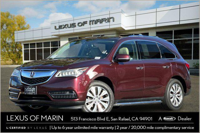 used 2015 Acura MDX car, priced at $13,996