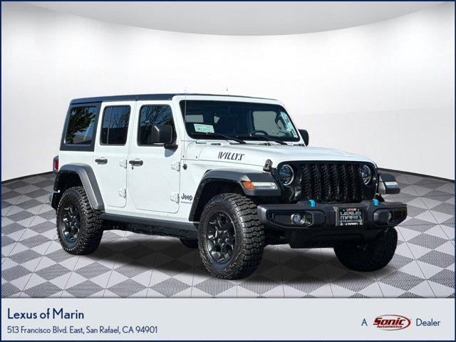 used 2023 Jeep Wrangler 4xe car, priced at $26,996