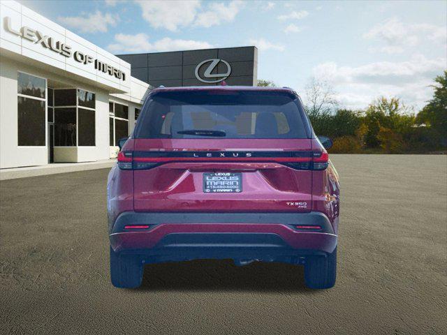 new 2026 Lexus TX 350 car, priced at $62,388