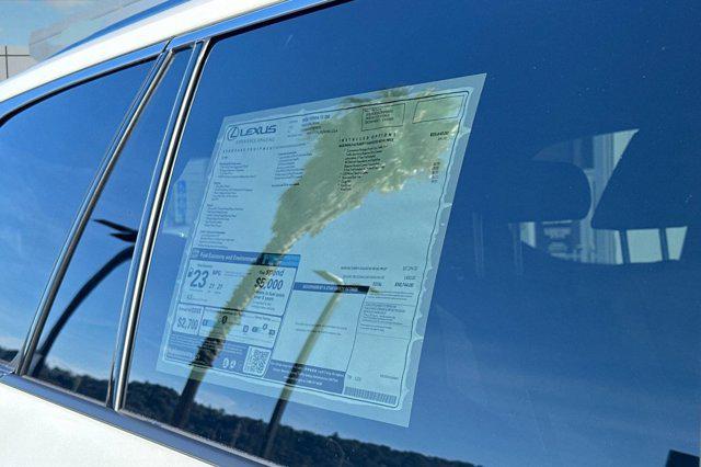 new 2026 Lexus TX 350 car, priced at $55,744