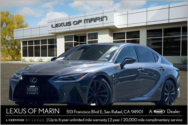 used 2024 Lexus IS 350 car, priced at $44,999
