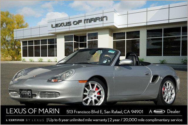 used 2001 Porsche Boxster car, priced at $14,999