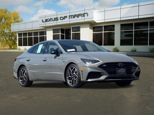 used 2021 Hyundai Sonata car, priced at $19,496