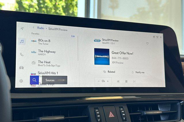 new 2025 Lexus ES 300h car, priced at $47,695