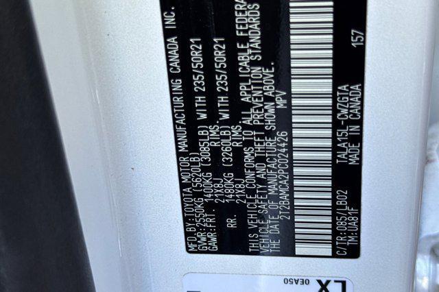 used 2023 Lexus RX 350 car, priced at $51,996