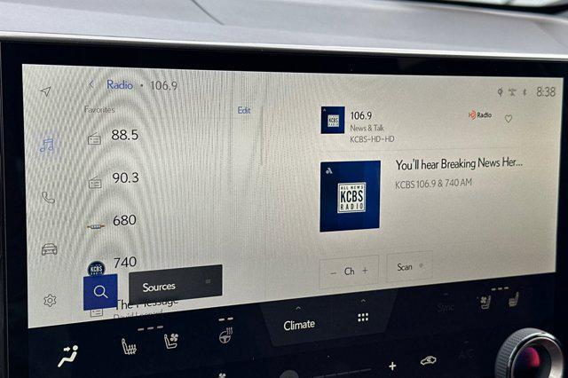 new 2025 Lexus NX 350h car, priced at $56,525