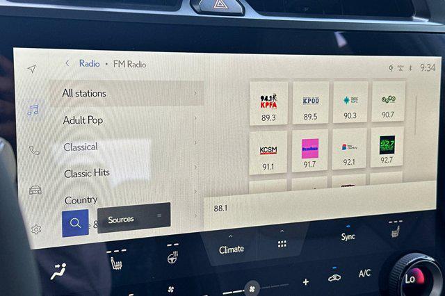 new 2025 Lexus RZ 450e car, priced at $47,175