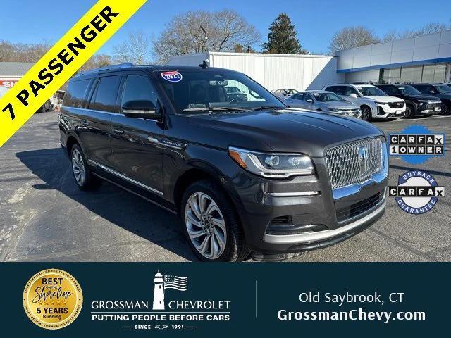 used 2022 Lincoln Navigator car, priced at $39,845