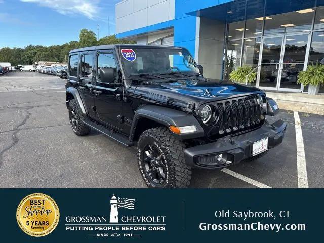 used 2021 Jeep Wrangler car, priced at $30,888
